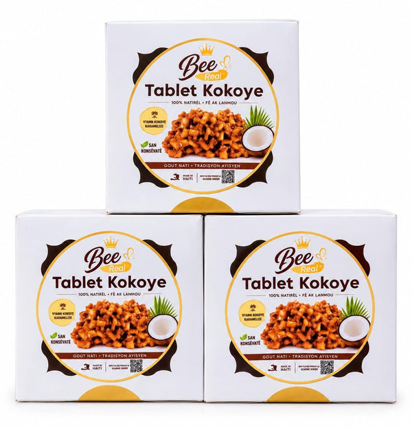 Tablèt Kokoye (Coconut Brittle)